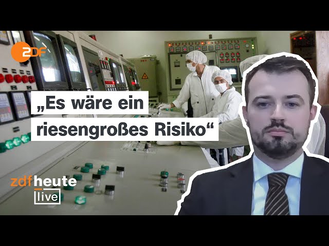 ⁣Israelischer Angriff auf Irans Atomanlagen? Analyse mit Nahost-Experte Bruchmann bei ZDFheute live