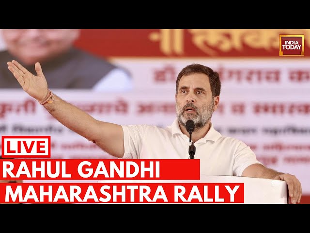 ⁣Rahul Gandhi Speech LIVE: Rahul Gandhi Rally In Godia, Maharashtra | Maharashtra Election 2024