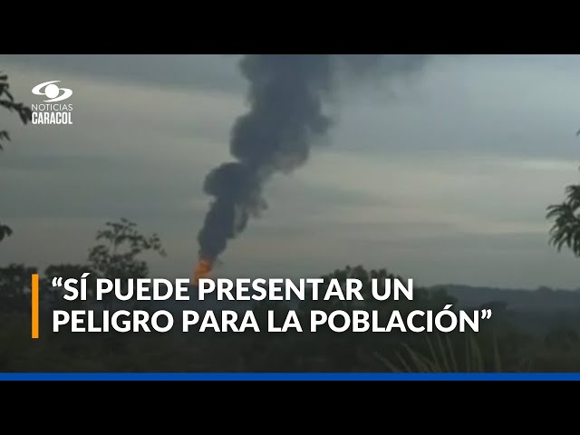 ⁣Esto se sabe de la erupción y el fuego en el volcán Los Aburridos, en Antioquia