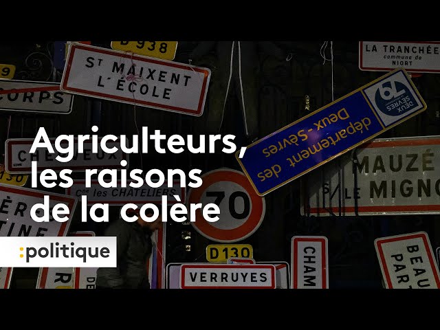 ⁣Agriculteurs, les raisons de la colère