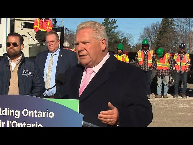 ⁣"They're undercutting the market": Ont. Premier Ford proposes cutting Mexico out of t