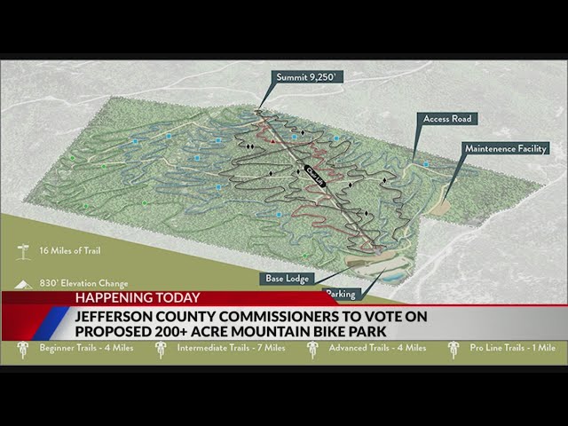 ⁣Jefferson County to vote on controversial mountain bike park