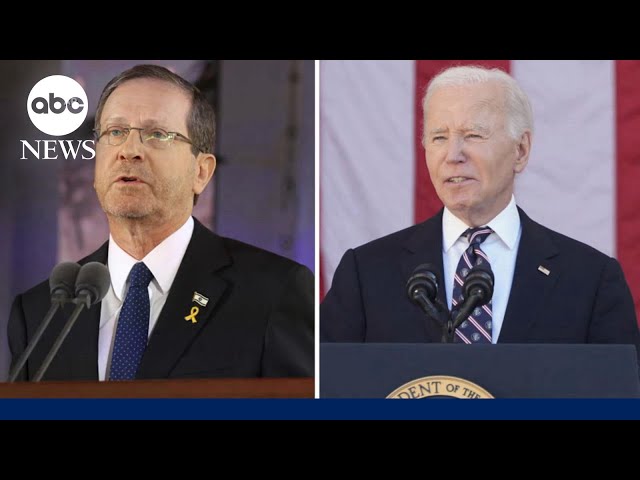 ⁣Biden to host Israeli president at the White House