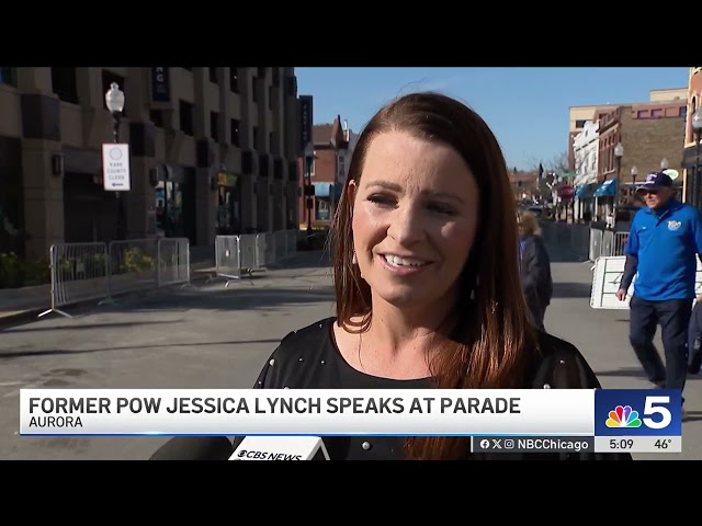 ⁣Former POW Jessica Lynch recognized at Veterans Day event