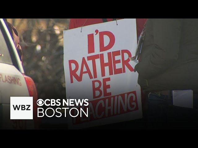 ⁣All sides frustrated in 3 teacher strikes in Massachusetts