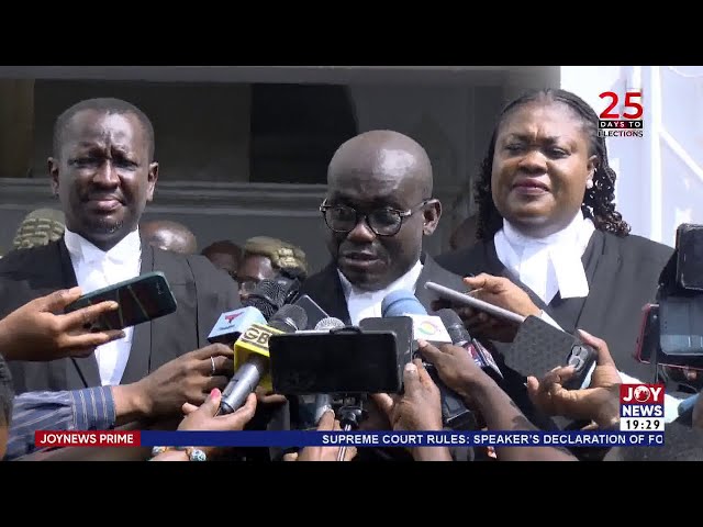 ⁣Speaker and NDC MP must do what is right now following verdict - Majority Leader | Joy News Prime