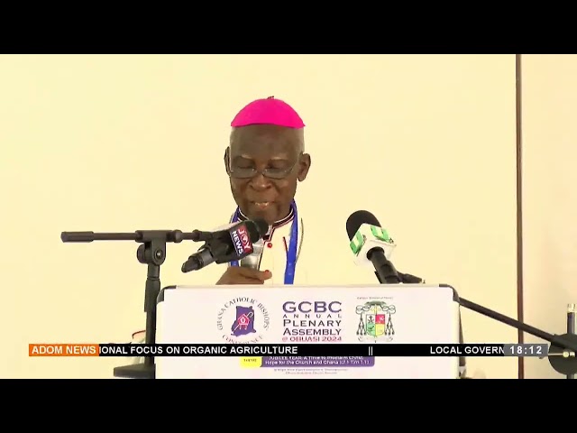 ⁣Catholic Bishop Conference advocates strategy to push incoming government to stop galamsey