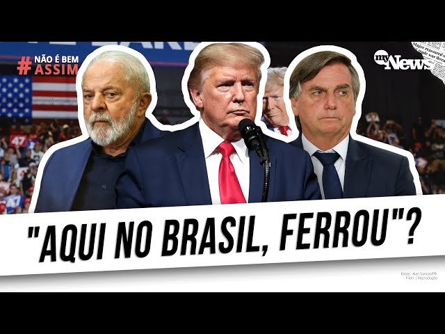 ⁣ENTENDA A DISCUSSÃO SOBRE AS CONSEQUÊNCIAS DE TRUMP ELEITO PARA BOLSONARO E BRASIL