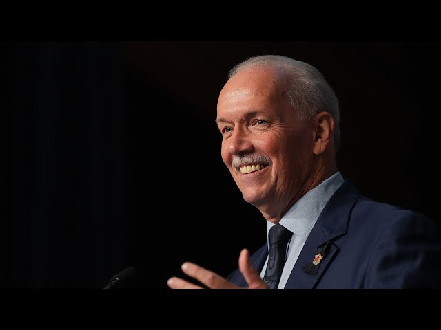 ⁣'A very decent man': Remembering former B.C. premier John Horgan