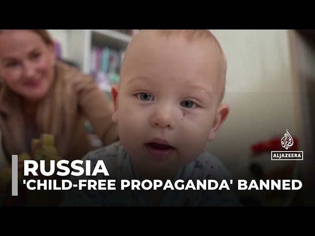 ⁣'Child-free propaganda' banned: Russia pushes bill amid declining birth rate