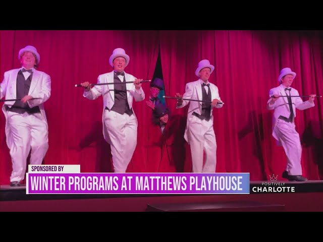 ⁣Winter programs at Matthews Playhouse