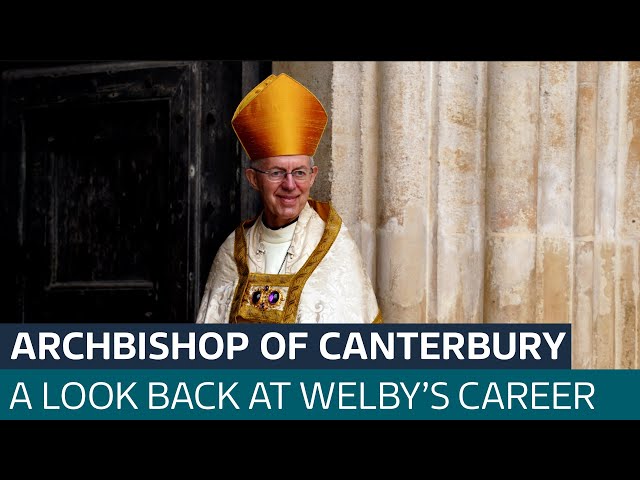 ⁣From fossil fuels to royal funerals: A look back at Justin Welby's career | ITV News