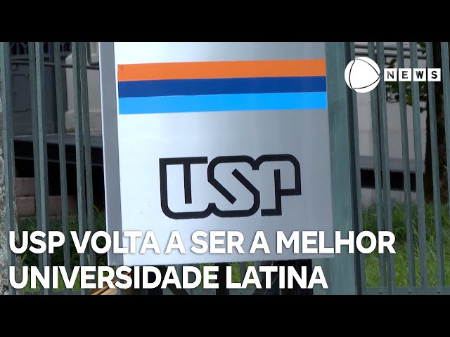 ⁣USP volta a ser a melhor universidade da América Latina