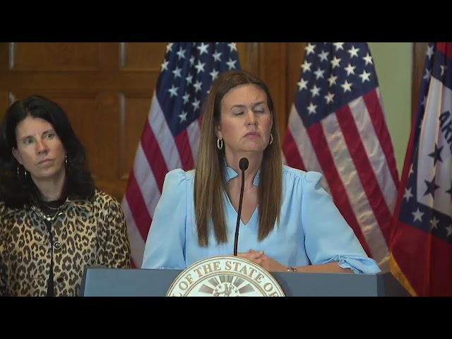 ⁣Governor Sarah Huckabee Sanders announcement