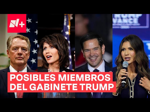 ⁣N+ analiza los posibles nombramientos en el gabinete Trump