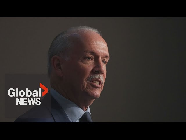 ⁣Former BC premier John Horgan dies at 65 following battle with cancer