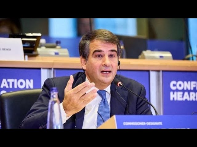 ⁣Meloni’s man in Brussels dodges political questions in hearing