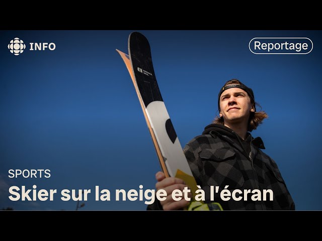 ⁣De la compétition de ski à la compétition de vidéos pour Victor Gill