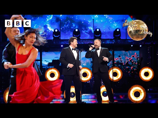 ⁣Michael Ball and Alfie Boe perform He Ain’t Heavy on Strictly ✨  - BBC