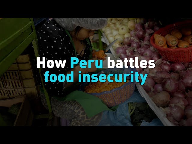 ⁣How Peru battles food insecurity