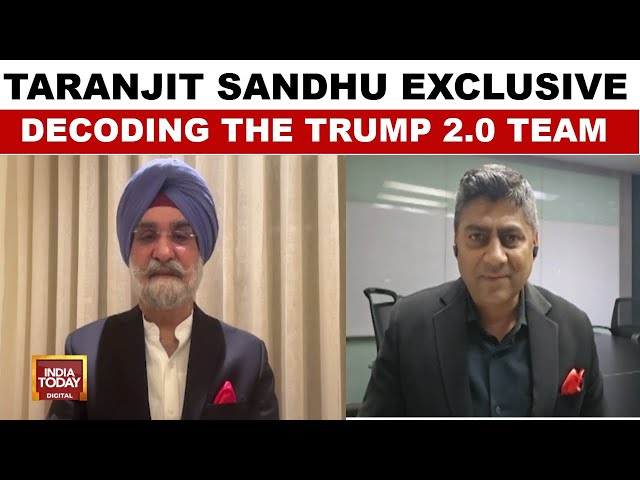 ⁣Taranjit Sandhu Exclusive Interview With Gaurav Sawant On Strong support For India In Trump 2.0