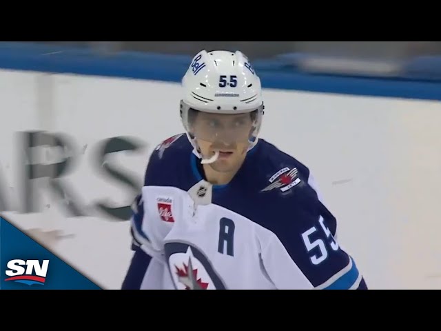 ⁣Jets' Mark Scheifele Takes Advantage Of Turnover To Open Scoring vs. Rangers