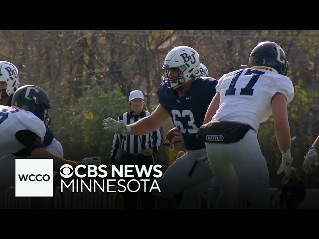 ⁣Bethel University's football team breaking records this season