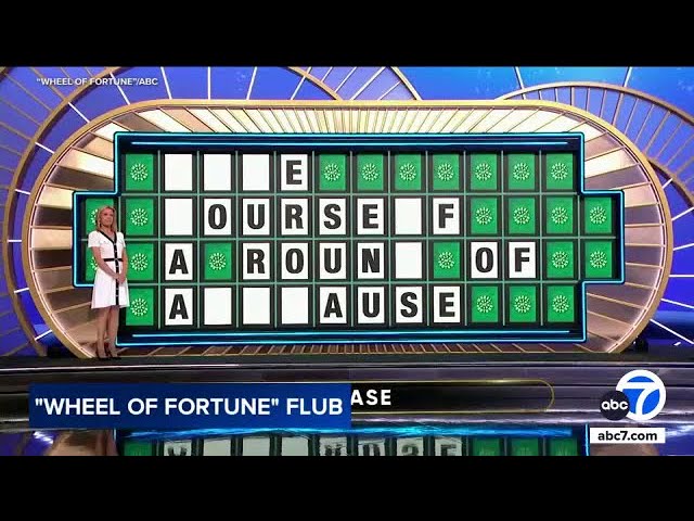 ⁣This may be the best wrong answer on "Wheel of Fortune"