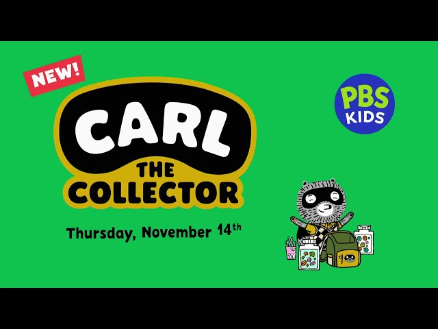 ⁣Carl the Collector - Coming Soon to PBS Kids