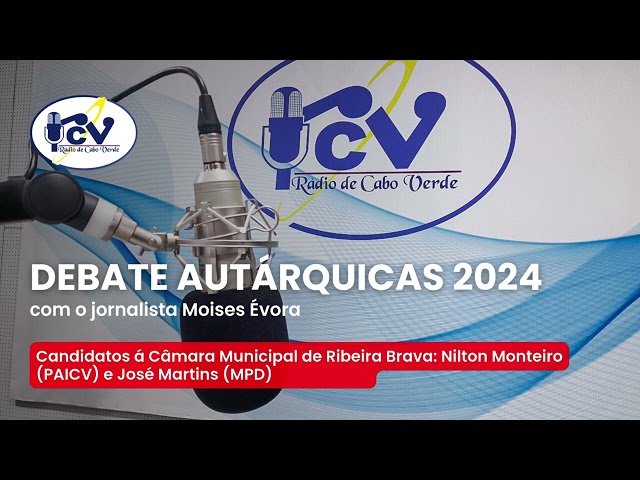 ⁣DEBATE AUTARQUICAS 2024 RCV com Candidatos á Câmara Municipal de Ribeira Brava