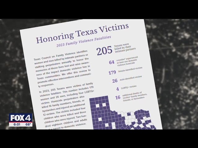 ⁣Federal prosecutors call attention to domestic violence cases in Texas