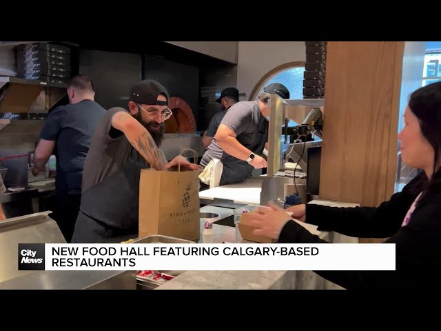 ⁣New food hall featuring Calgary-based restaurants