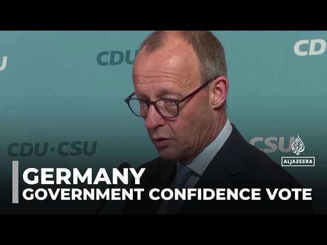 ⁣Germany political collapse: Government confidence vote set for December 16