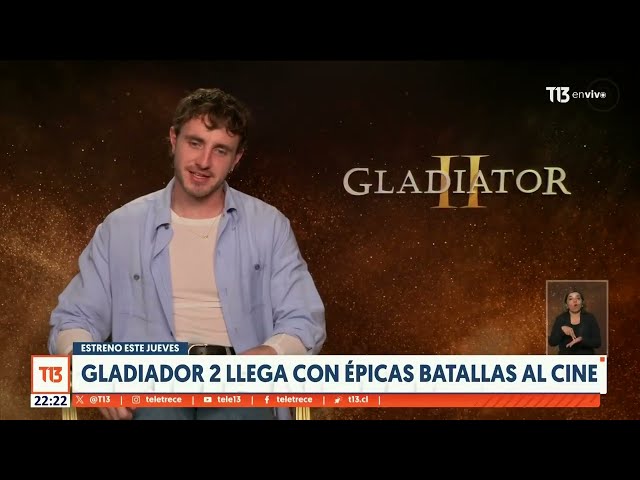 ⁣Gladiador 2: Pedro Pascal revela detalles inéditos detrás del film del año