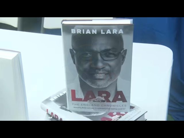 ⁣Lara re-launches book in Barbados