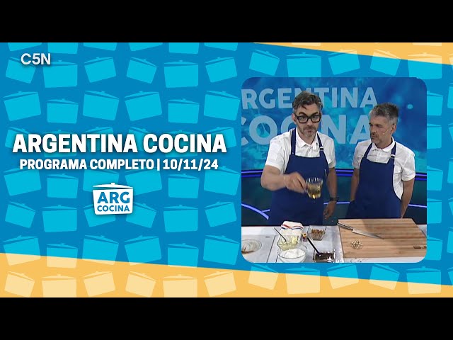 ⁣ARGENTINA COCINA - 10/11 | FAINÁ FRITA, LASAGNA y BANANAS FLAMBEADAS con HELADO