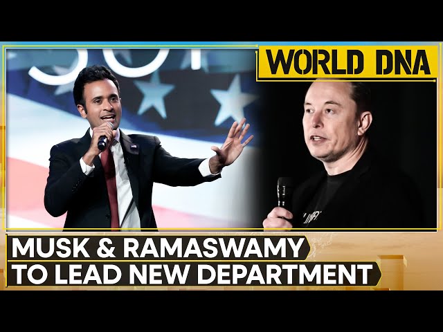 ⁣Trump Names Musk, Ramaswamy To Lead New Efficiency Department | World DNA LIVE | WION