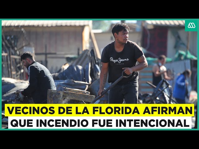 ⁣¿Fue intencional el incendio en la toma de La Florida?