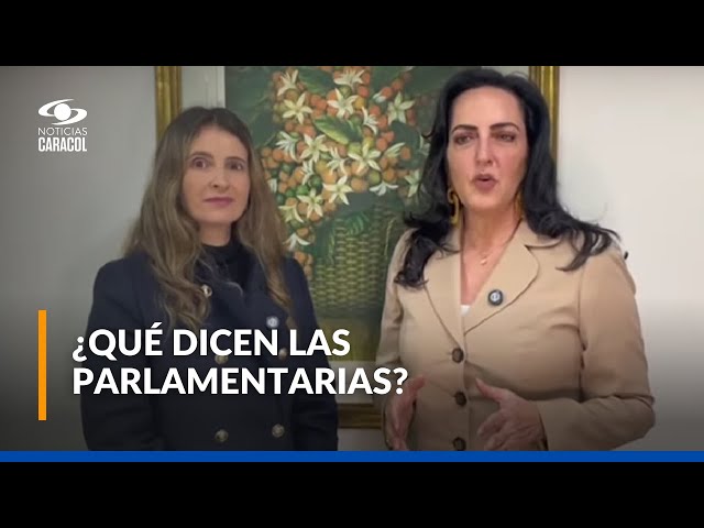 ⁣Molestia entre senadoras Paloma Valencia y María Fernanda Cabal por encuesta presidencial