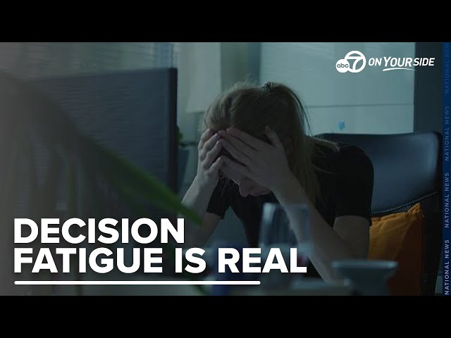 ⁣With 35,000 choices a day, it's important to be aware of decision fatigue