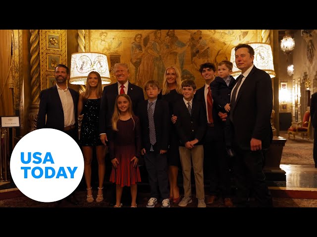 ⁣Kai Trump, Trump's granddaughter, vlogs Mar-a-Lago election party | USA TODAY