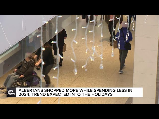 ⁣Albertans shopped more while spending less in 2024, trend expected into the holidays