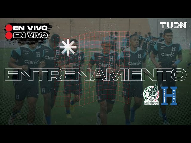 ⁣ EN VIVO | Entrenamiento Honduras - PREVIO al encuentro ante México VS | TUDN