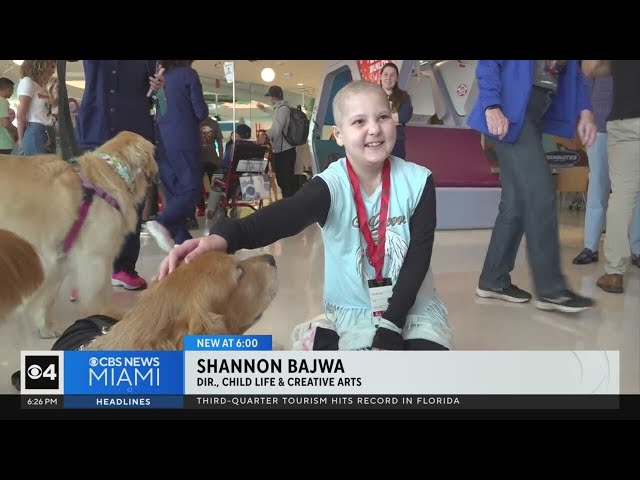 ⁣A  day of fun at Joe DiMaggio Children's Hospital