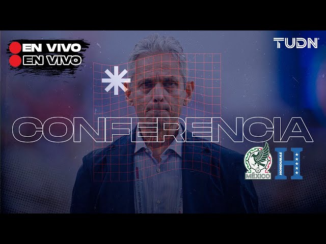 ⁣ EN VIVO| Conferencia Selección Hondureña  México vs Honduras  | TUDN