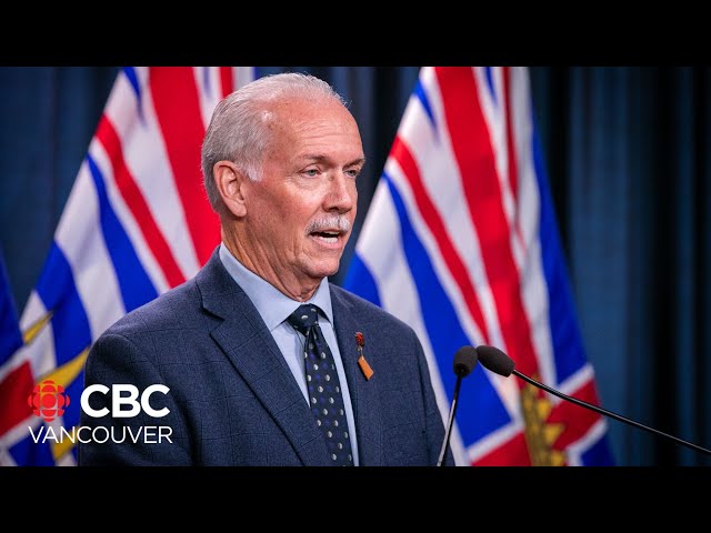 ⁣UBC political scientist remembers former B.C. premier John Horgan’s legacy