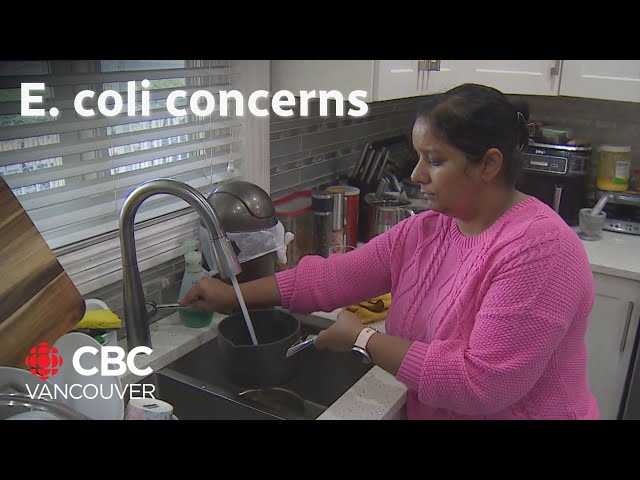 ⁣Possible E. coli water contamination has Abbotsford, B.C., residents worried