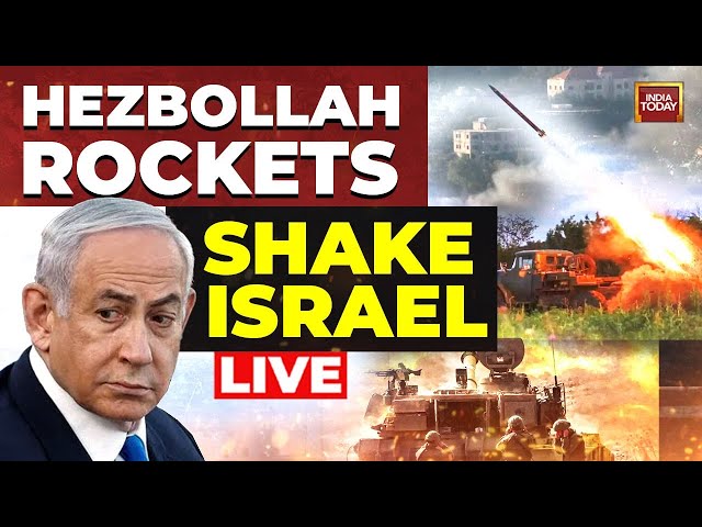 ⁣Israel-Iran War LIVE Updates: Over 90 Hezbollah Rockets Hit Israel | Haifa Bay LIVE Updates