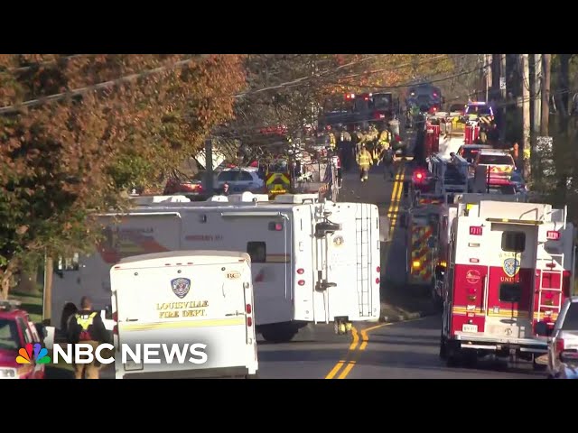 ⁣Building explosion injures at least 11 in Louisville, Ky.