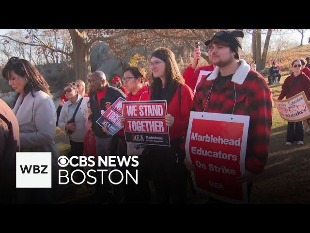 ⁣Teachers in 3 North Shore towns continue to strike as some progress reported